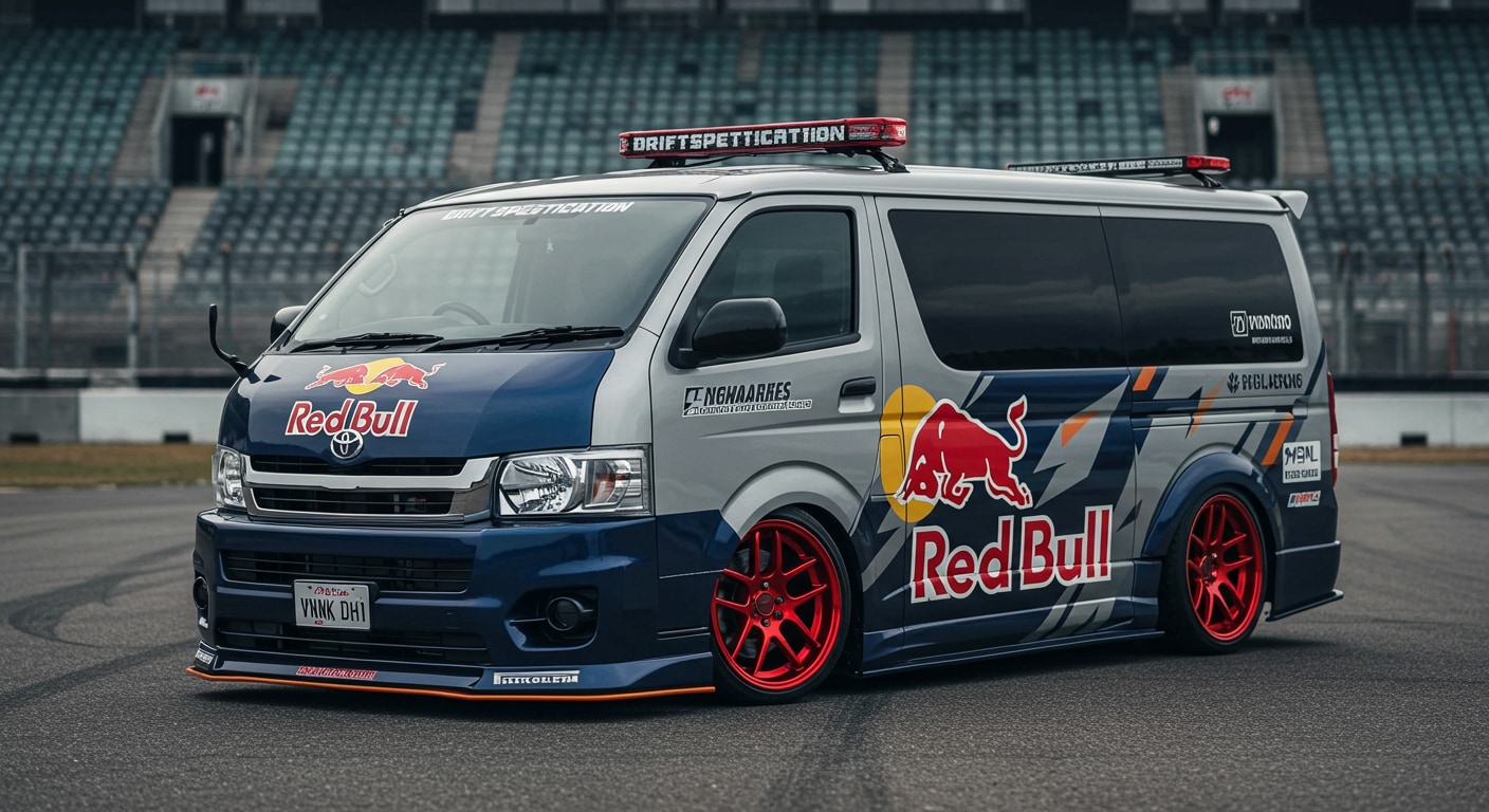 レッドブルハイエース | の人気AIイラスト・グラビア