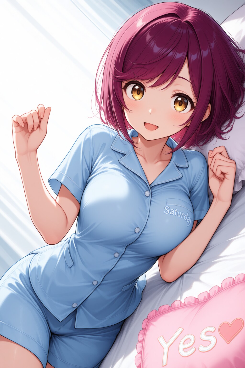 おはようございます（挨拶メイドの芽衣ちゃん）