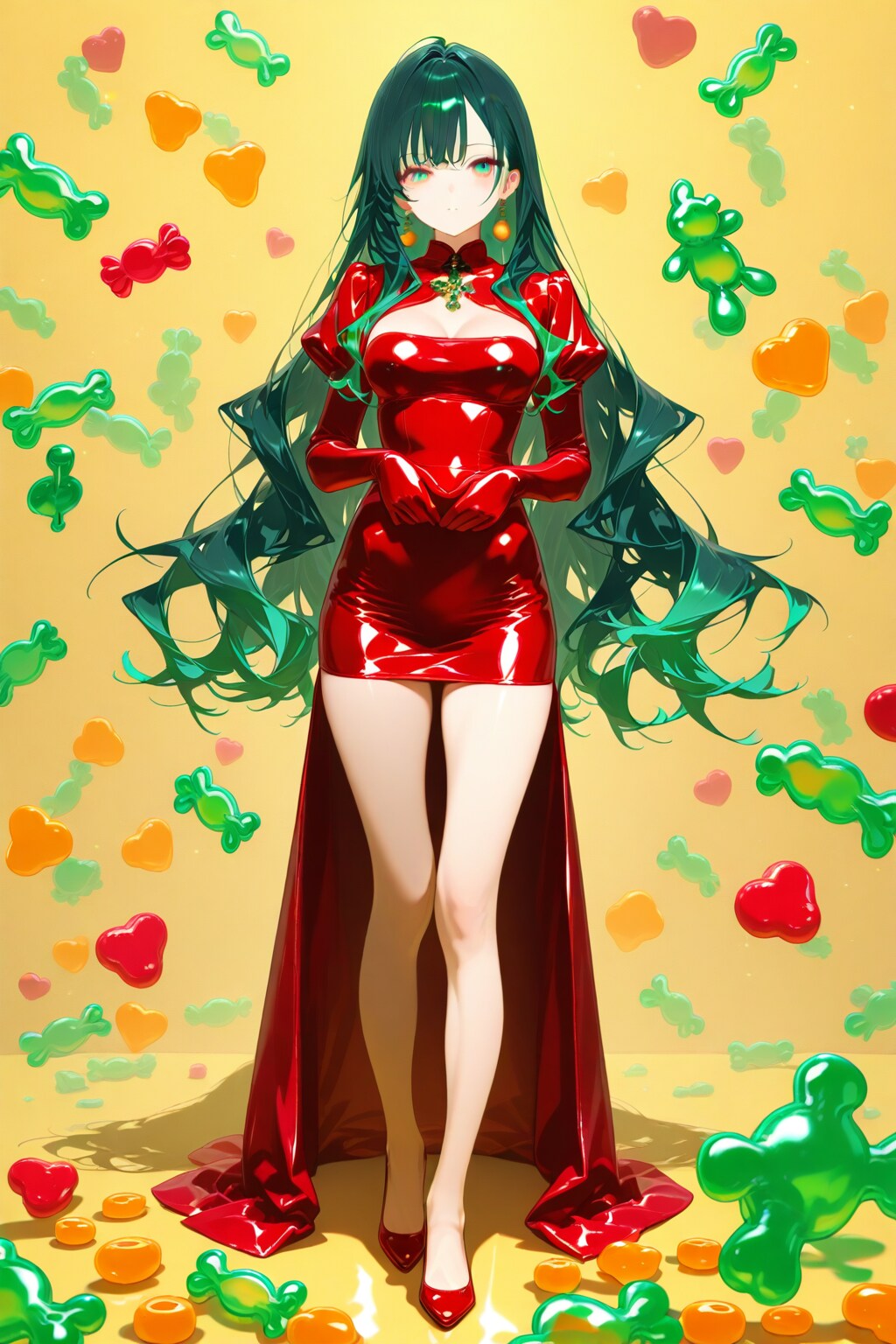 ラッテクスのドレス