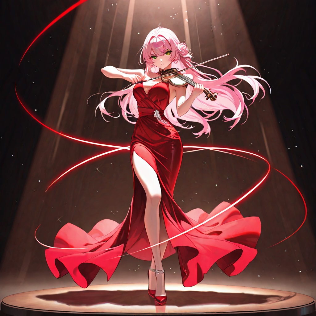 バイオリンと情熱の旋律 | の人気AIイラスト・グラビア