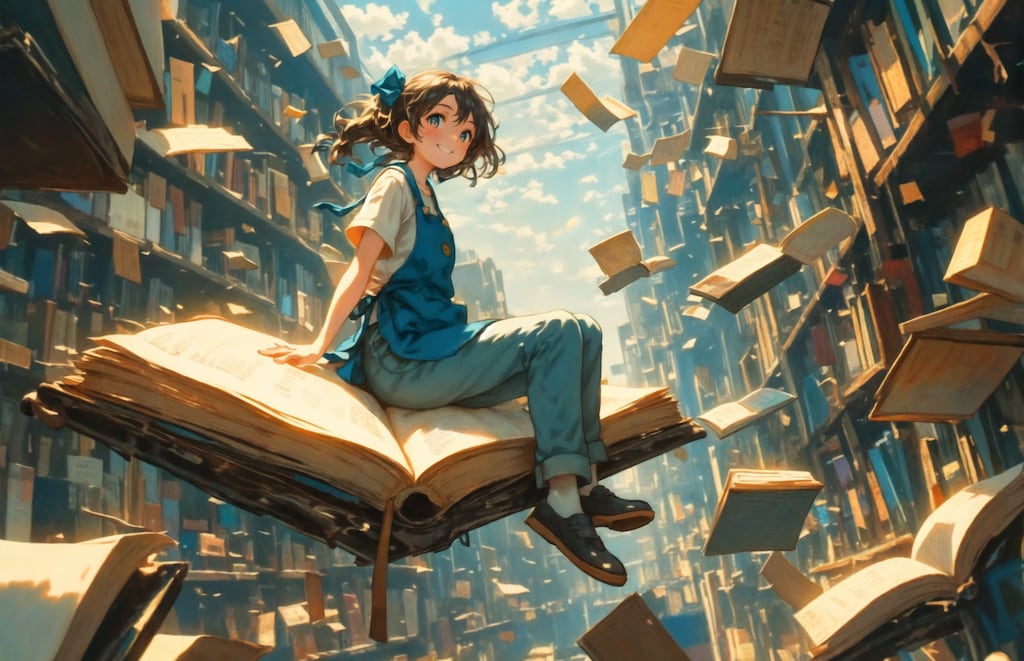 空飛ぶ本屋さん