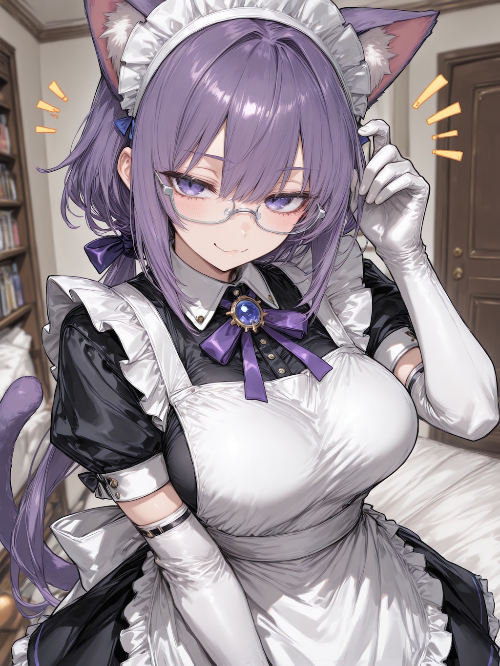 猫耳も悪くない紗希ちゃん