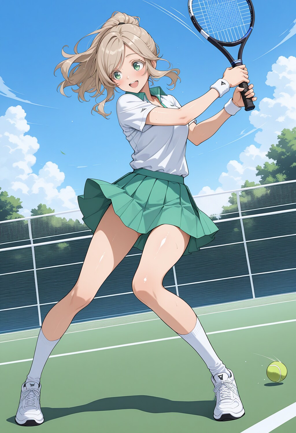 全然当たってないけど楽しそう