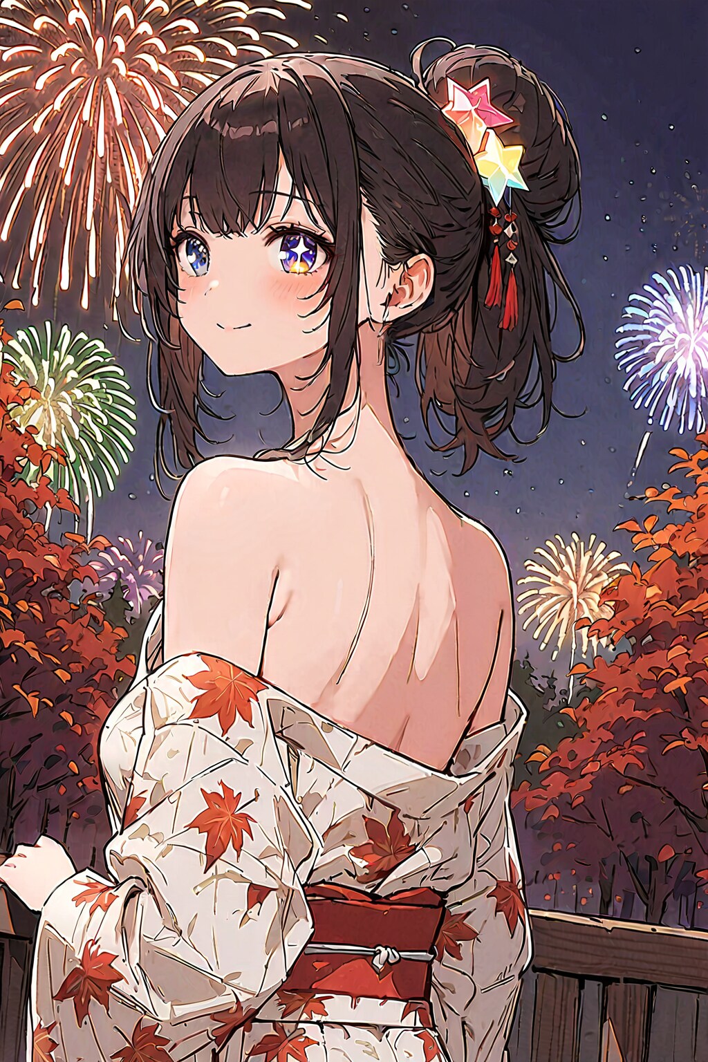最後の花火に今年もなったね(seeker)