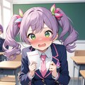 恥ずかしがる女の子 5枚目