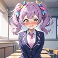 恥ずかしがる女の子 3枚目