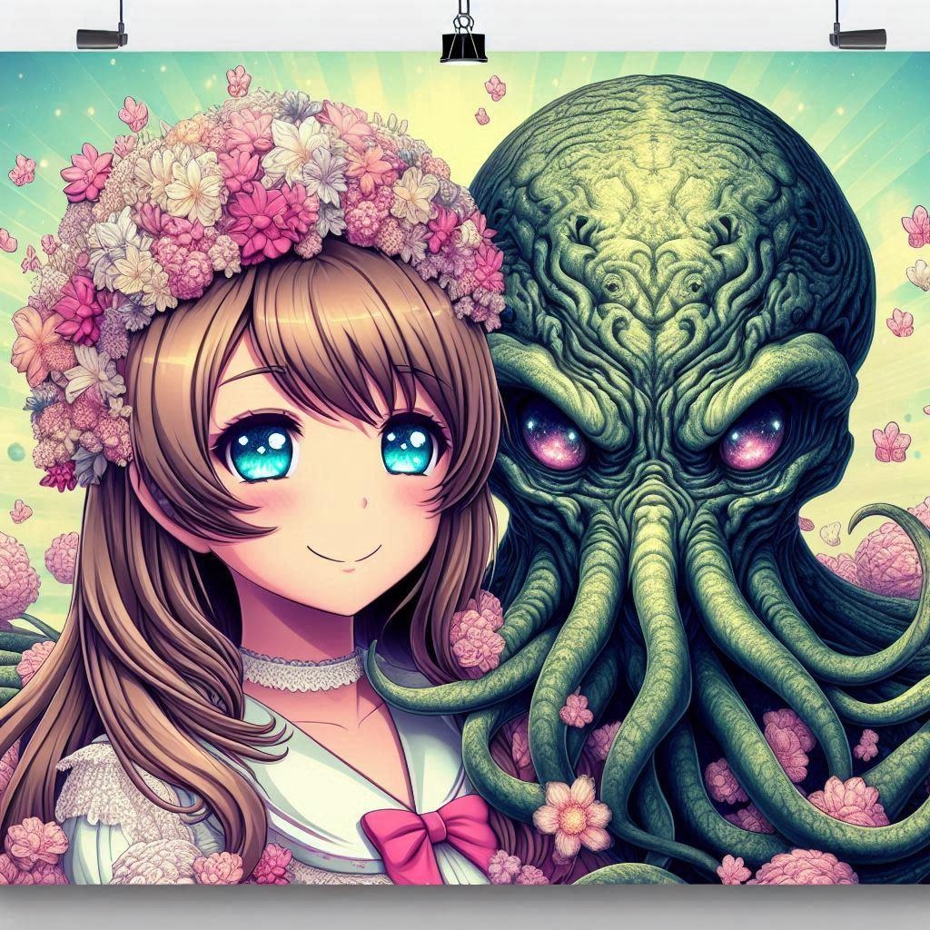 終末世界のベストカップル誕生♪・・あの邪神達と人間の美少女達が運命的な出会いと恋・・そして結婚♪・・新たな生命も産まれる♪