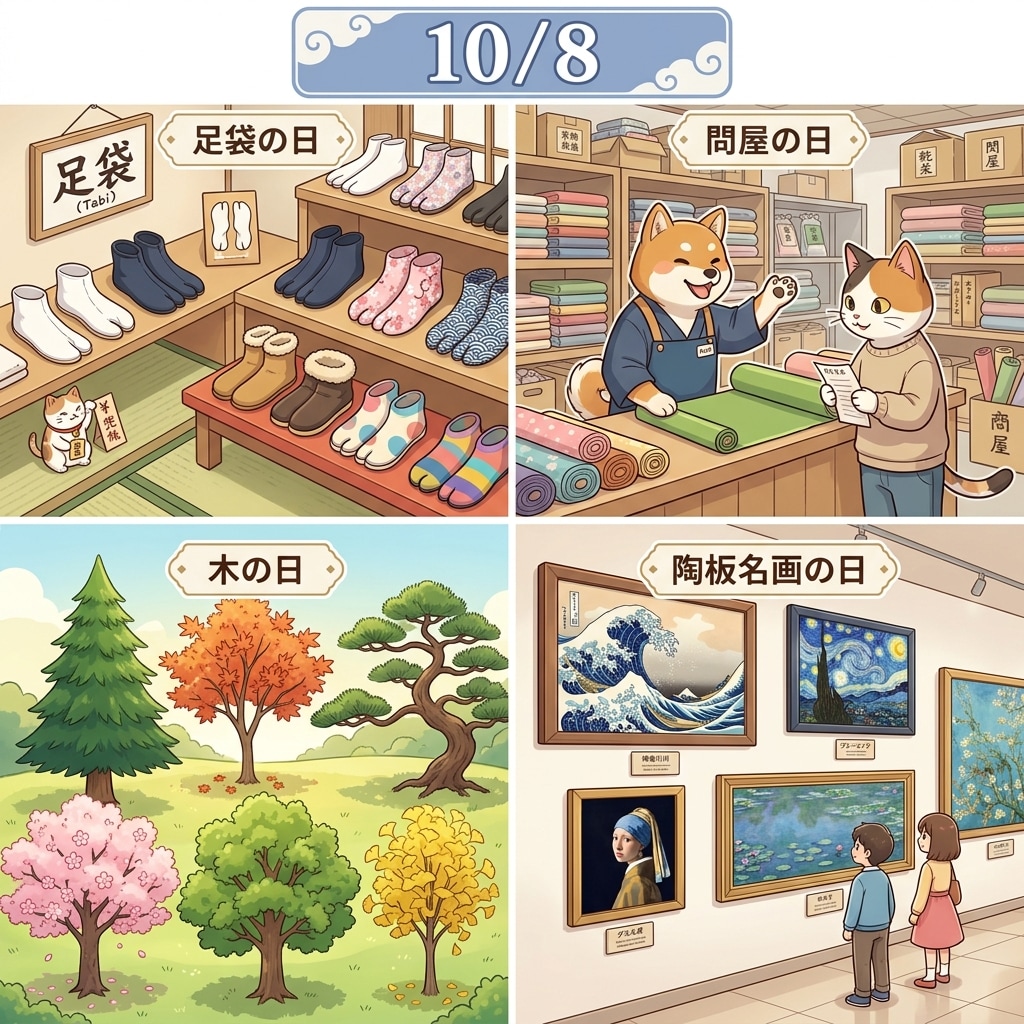 10/8 何の日③ | の人気AIイラスト・グラビア