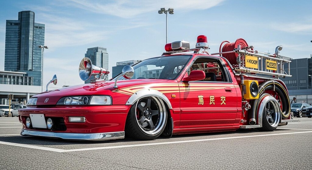 インテグラ消防車のドリ車