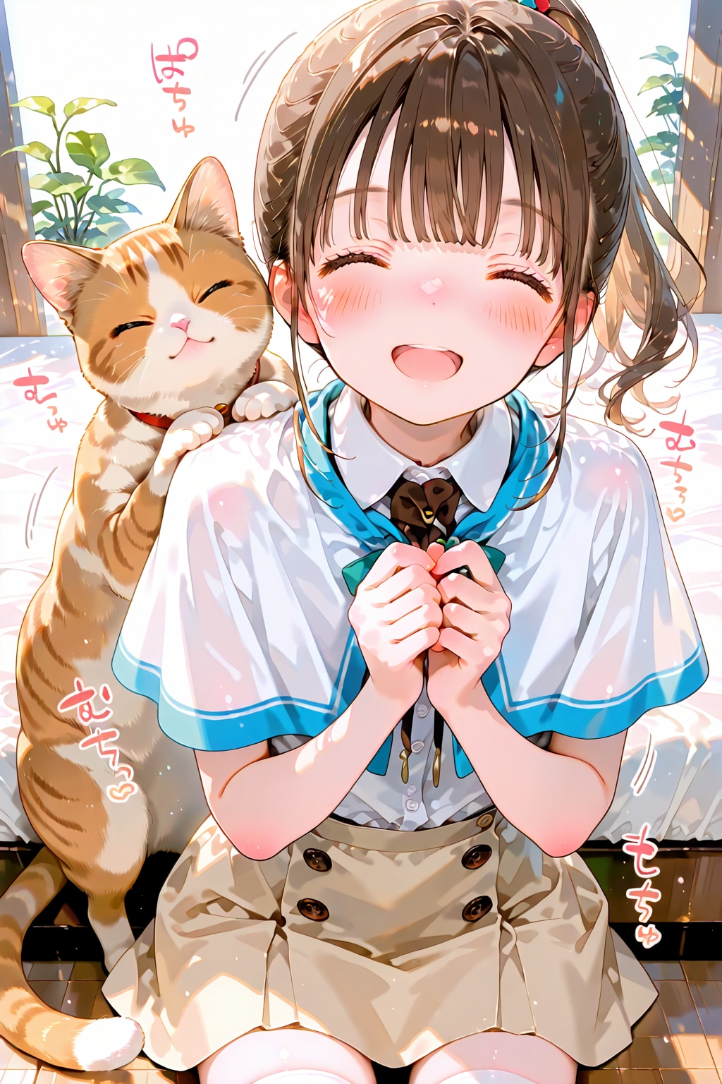 ドラマ「名探偵にゃんこ＆迷探偵雫ちゃん？」絶賛放映中です♪ | の人気AIイラスト・グラビア