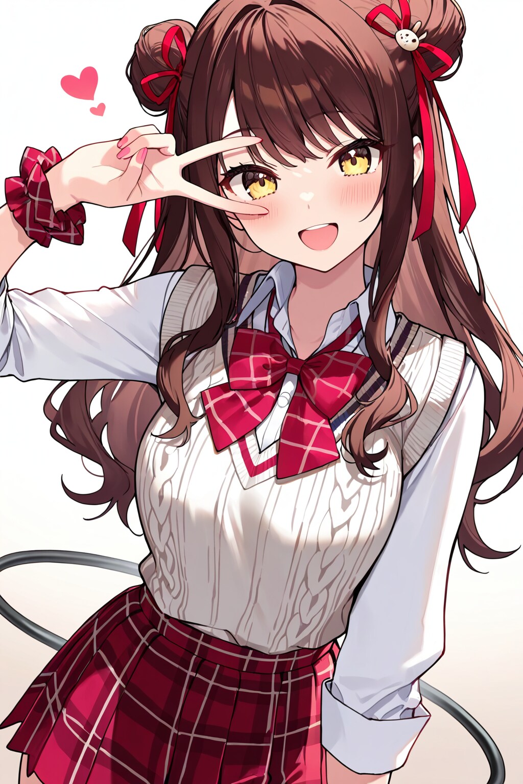 茶髪ちゃん