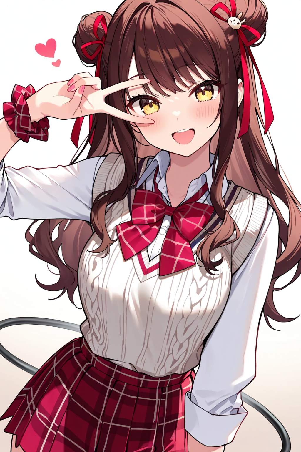 茶髪ちゃん