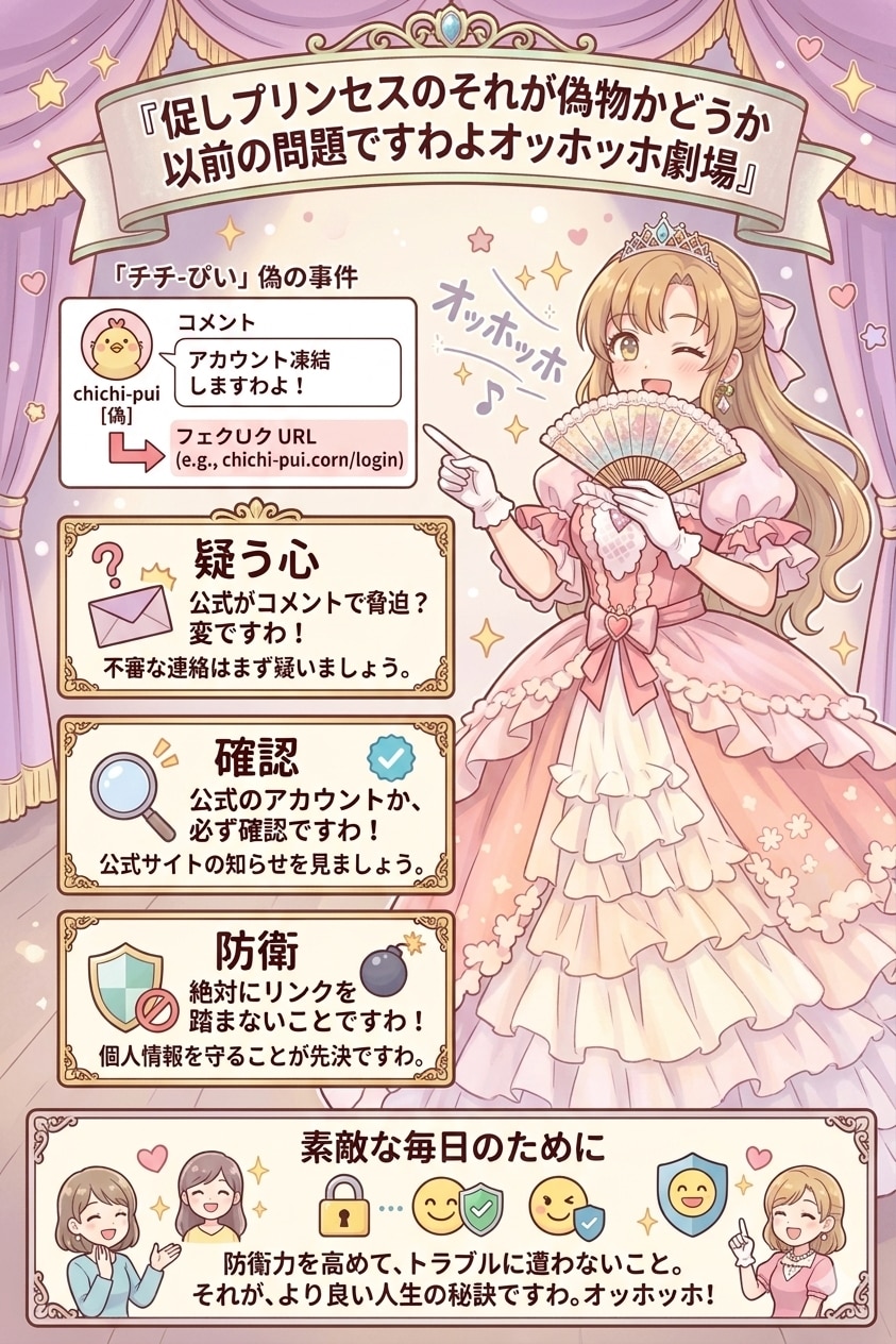 促しプリンセスのそれが偽物かどうか以前の問題ですわよオッホッホ劇場 | の人気AIイラスト・グラビア