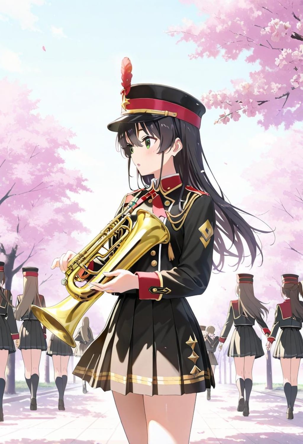 マーチングブラスバンド