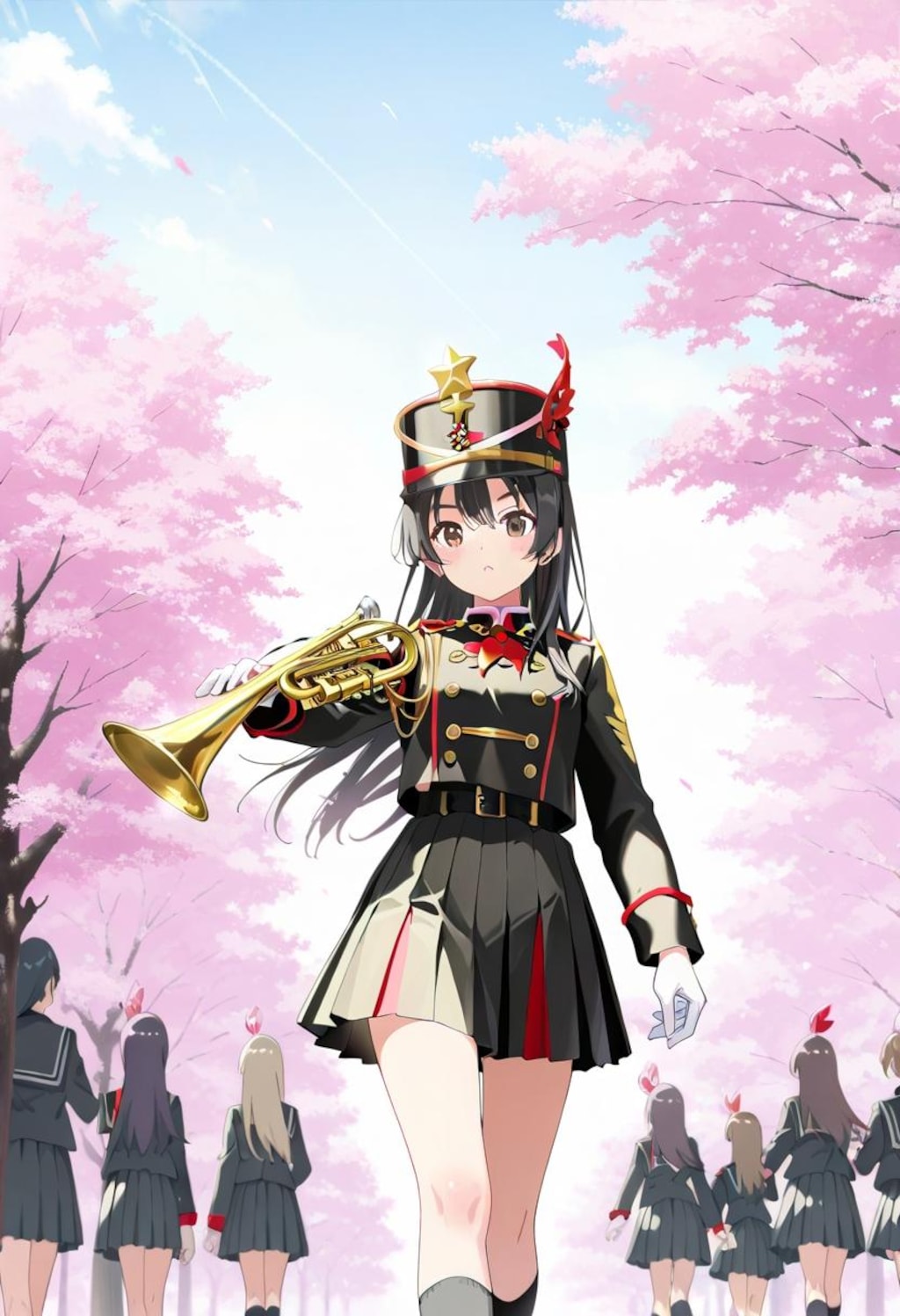 マーチングブラスバンド