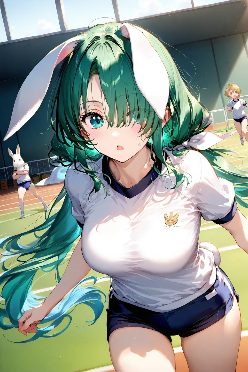 緑髪体操着(やー)_20250408