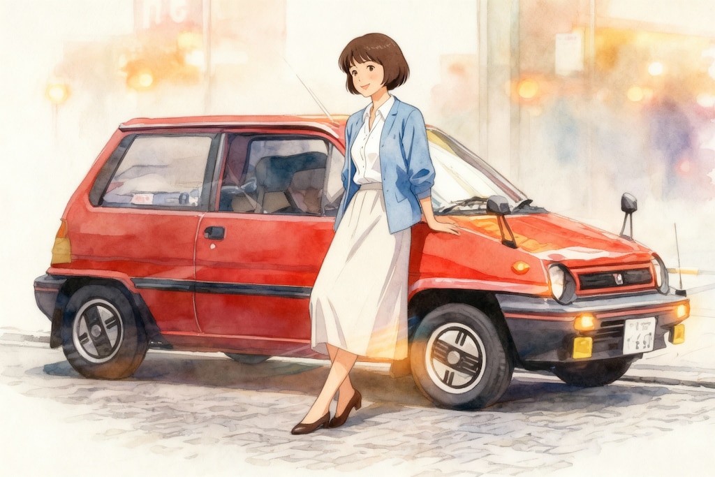 Seedream.1981 Honda CITY と彼女