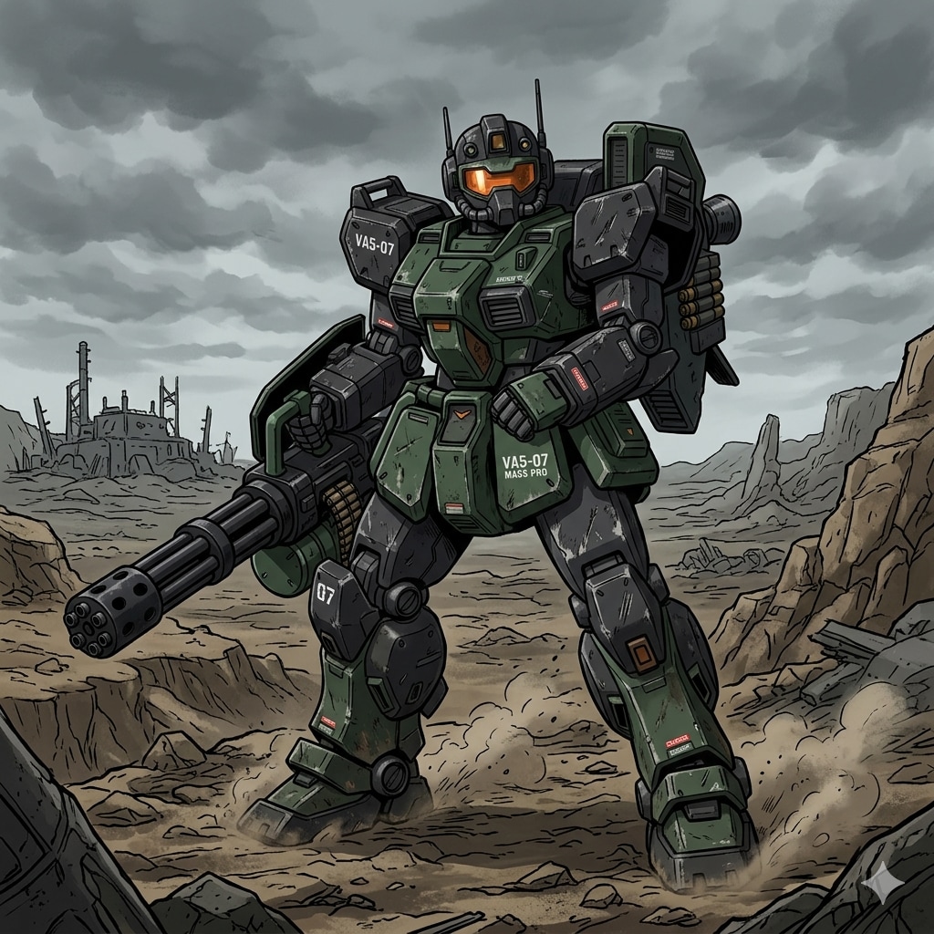 量産型っぽいロボット