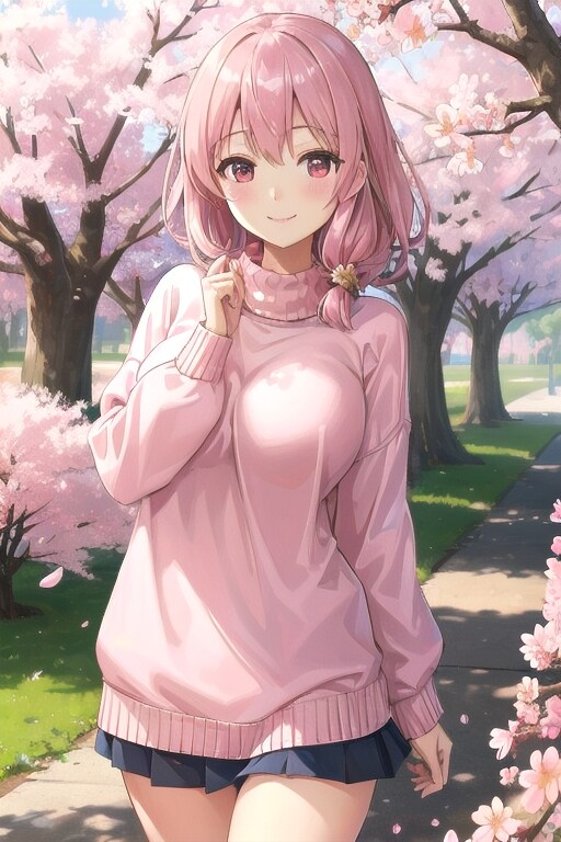 春色コーデ