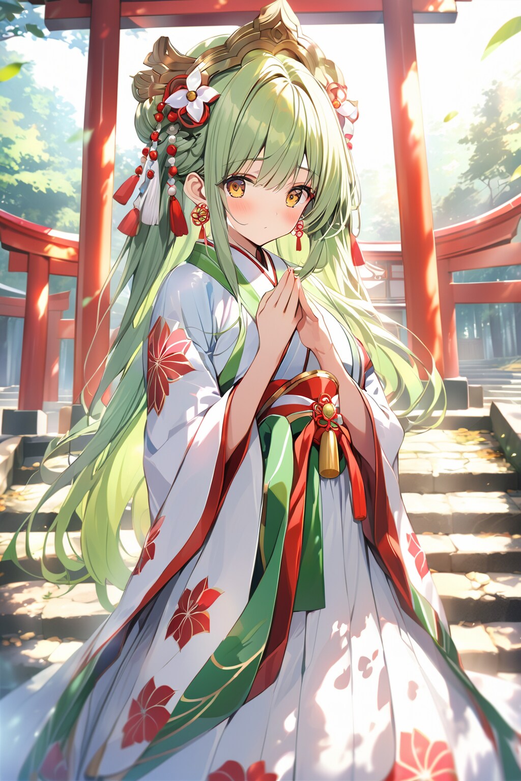 巫女 | の人気AIイラスト・グラビア