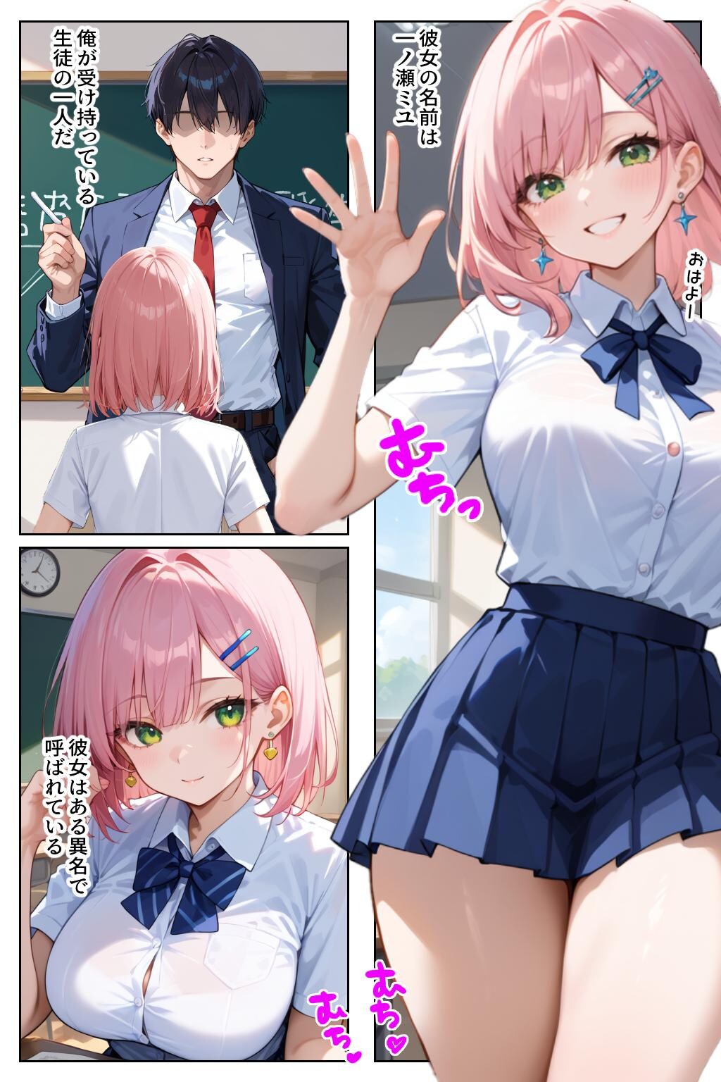 ラッキースケベから始まる超ドジっ子ギャルといちゃラブセックス1
