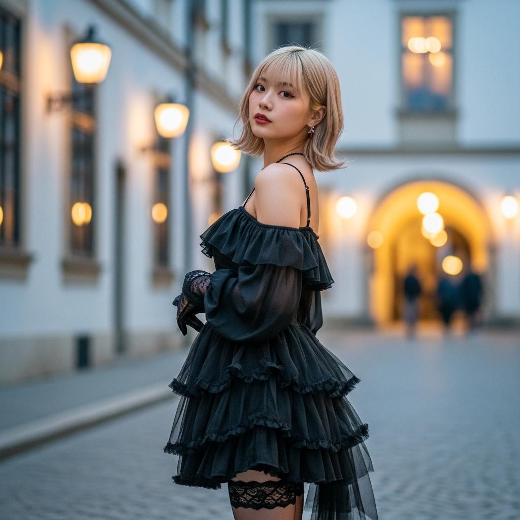 欧州の街で | の人気AIイラスト・グラビア