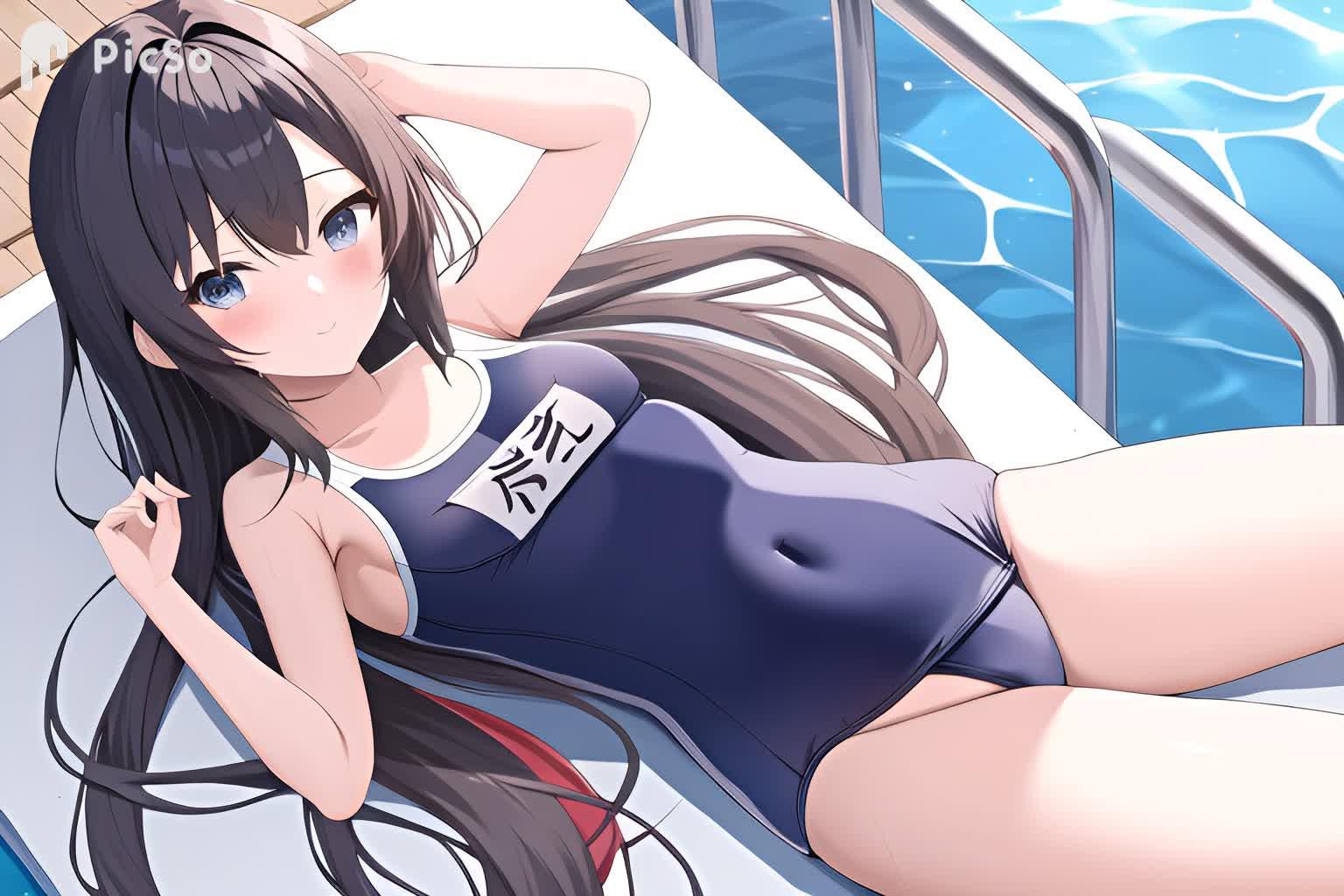 水泳少女４