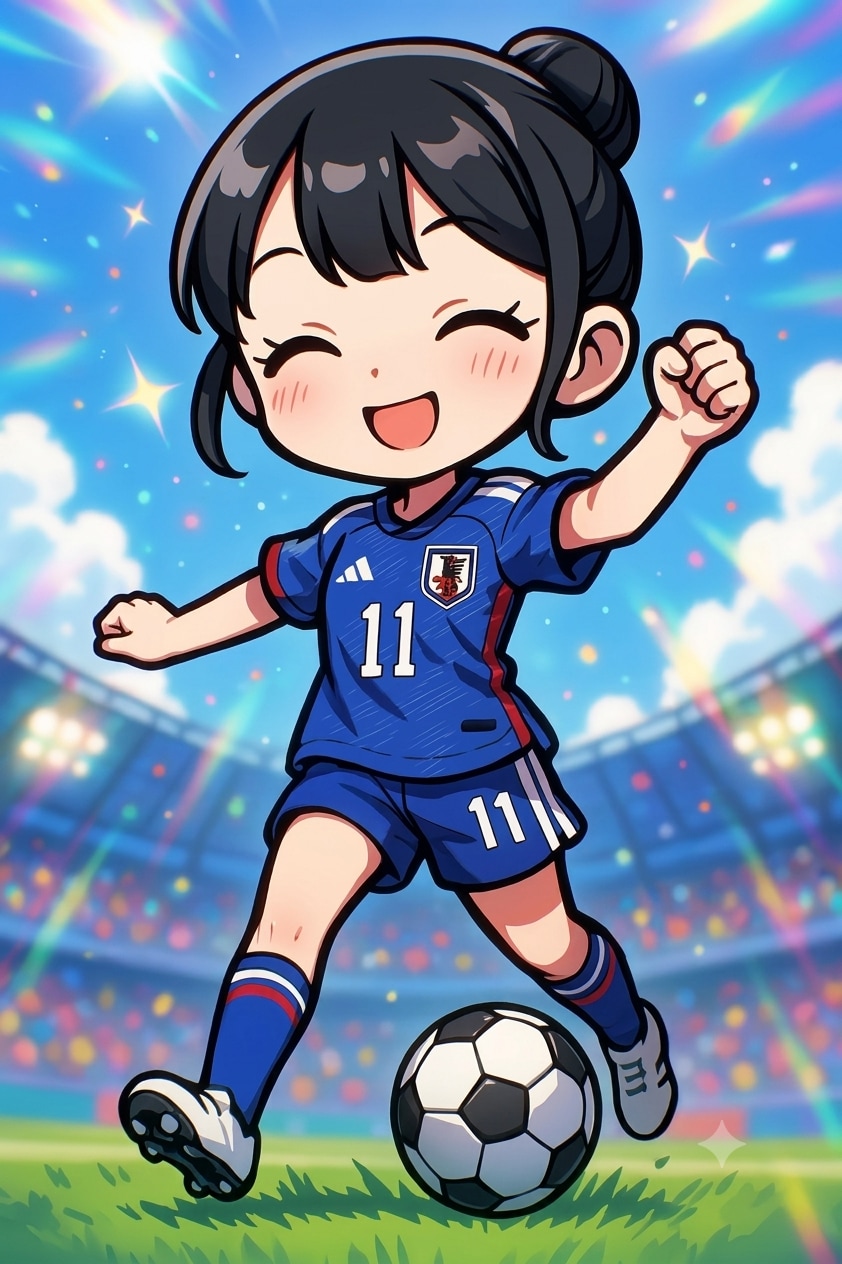 Miniシニヨンさん⚽　ごっつ修正ポスト