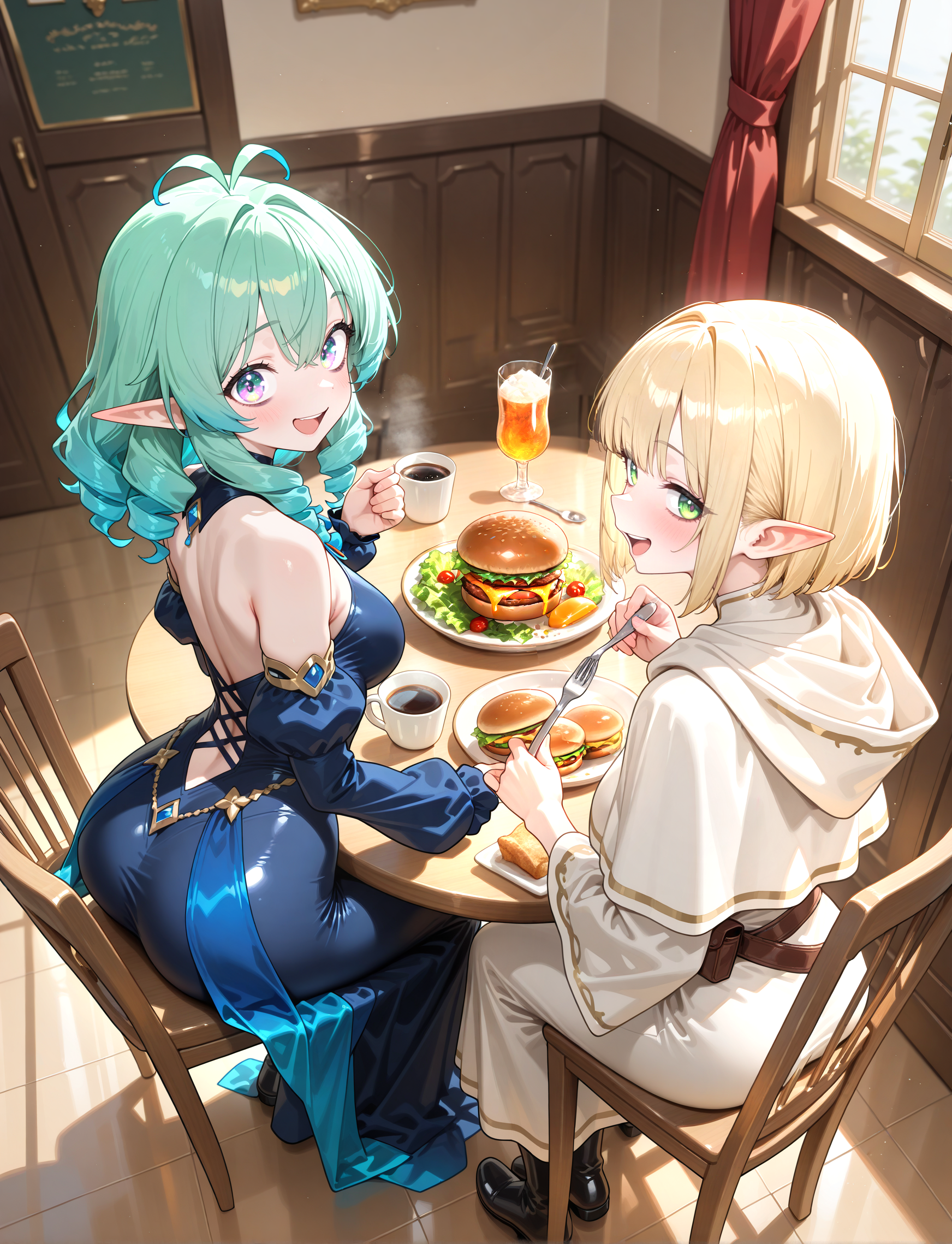 お昼のエルフ 2025.6.4 | の人気AIイラスト・グラビア