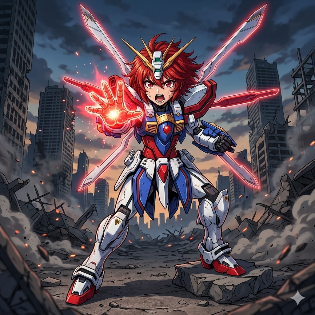 ゴッドガンダム少女
