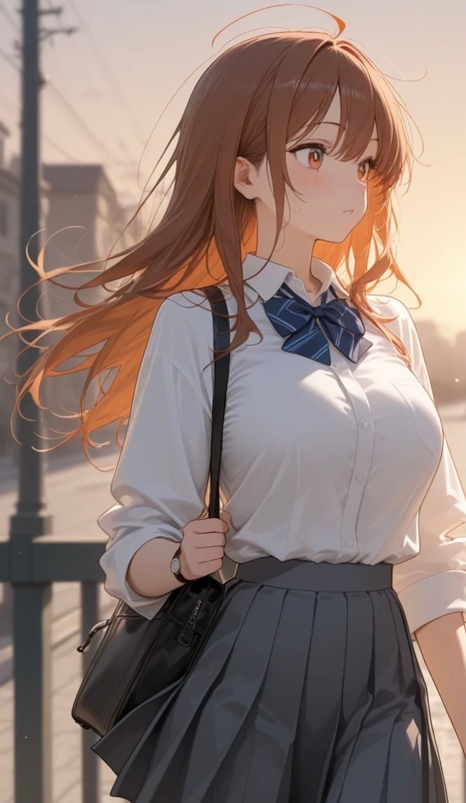 夕暮れ | の人気AIイラスト・グラビア