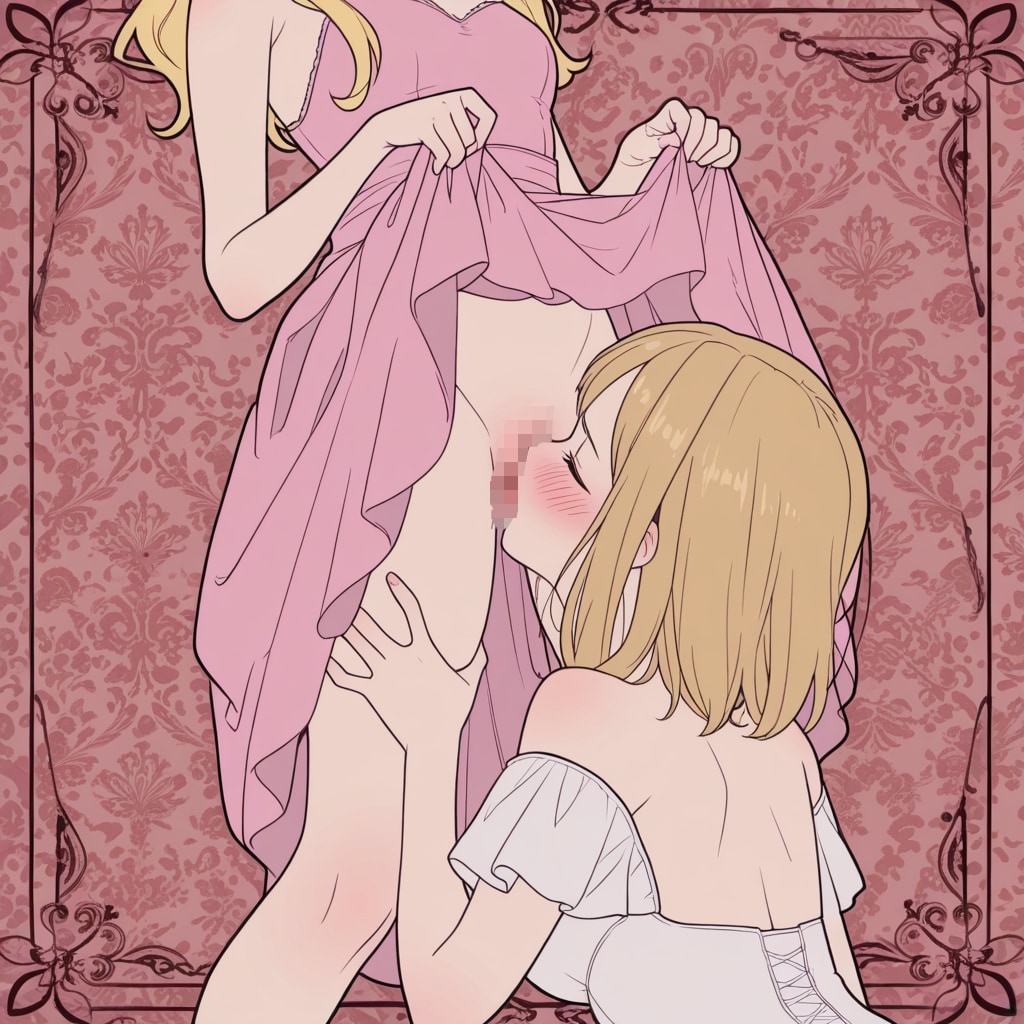 屈辱の百合クンニ
