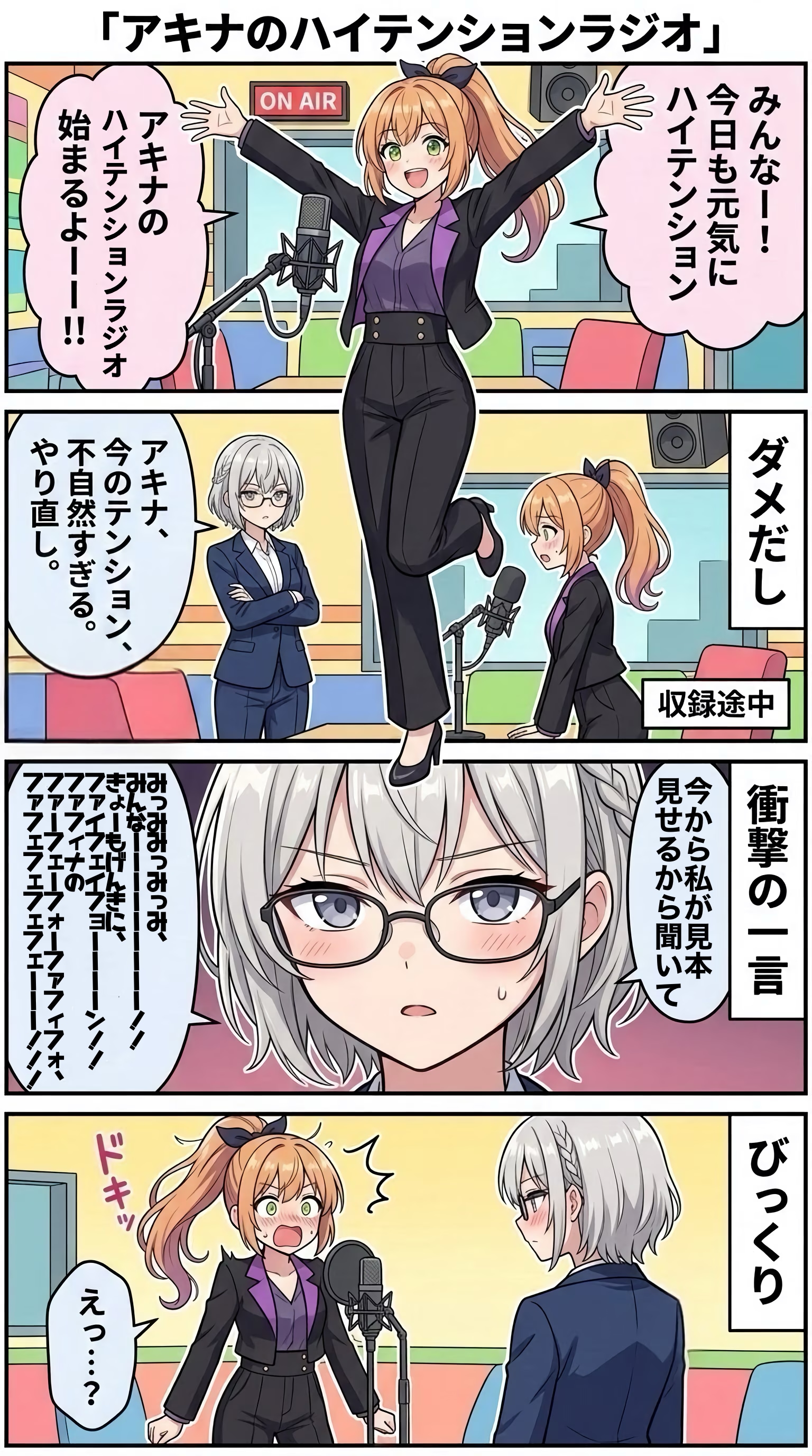 【回答】アキナのハイテンションラジオ