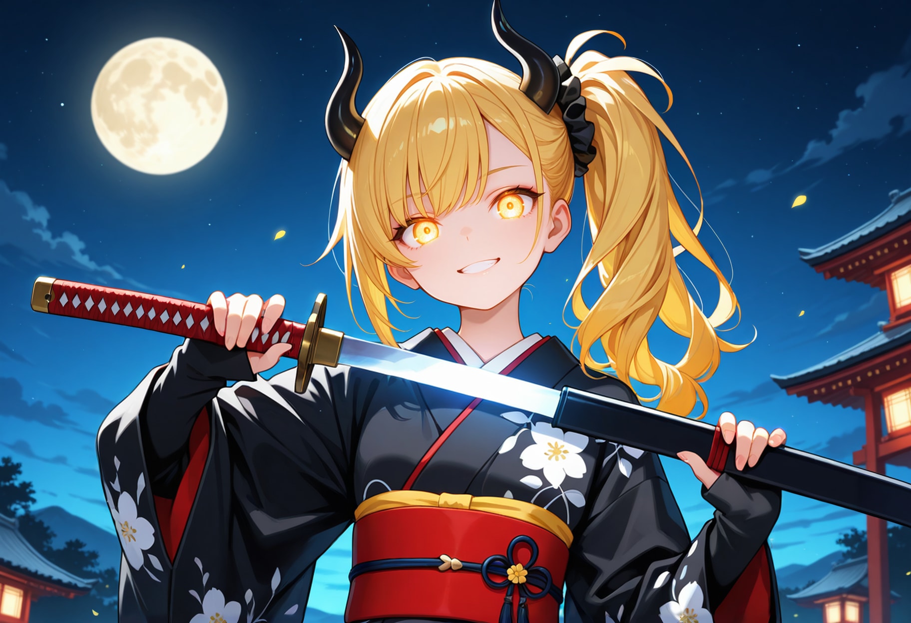 月下抜刀女鬼高生さん