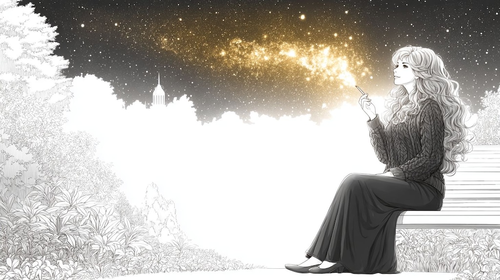 孤独も紫煙もたまにはいい仕事する