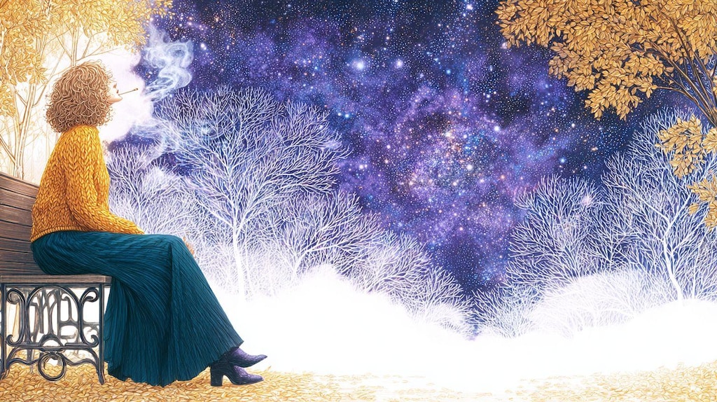 孤独も紫煙もたまにはいい仕事する