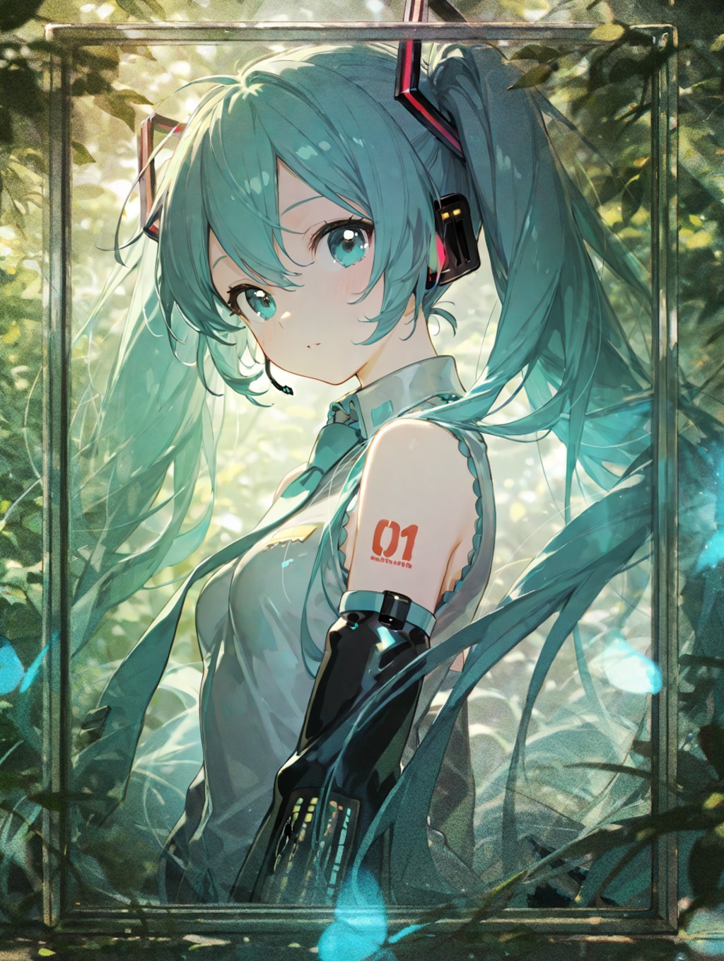 ガラスフレーム