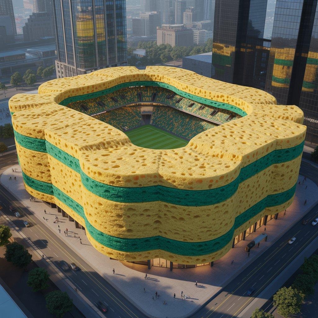 スポンジたわしスタジアム