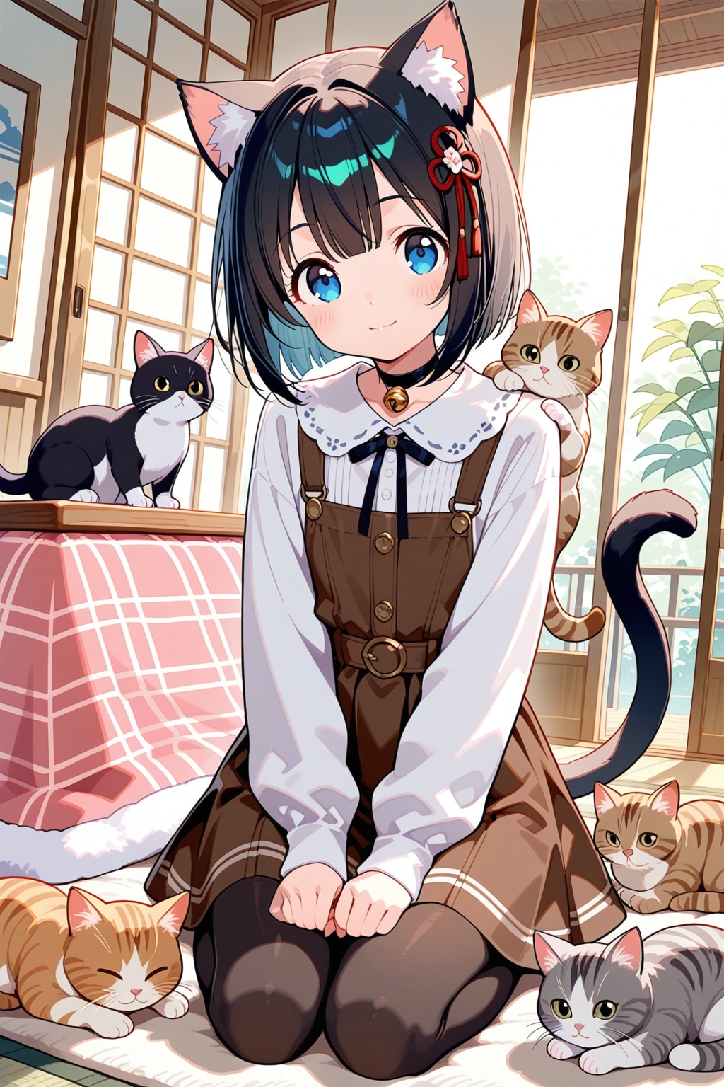 クロミナとにゃんこの集い