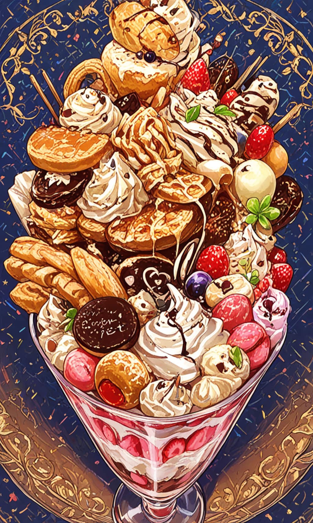 ハイパー甘々スペシャルパフェ