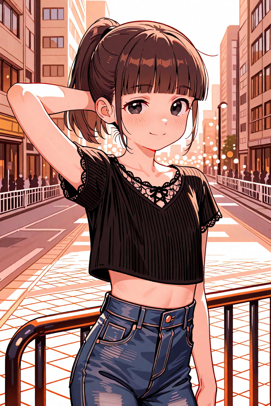 街角スナップよその子雫ちゃん