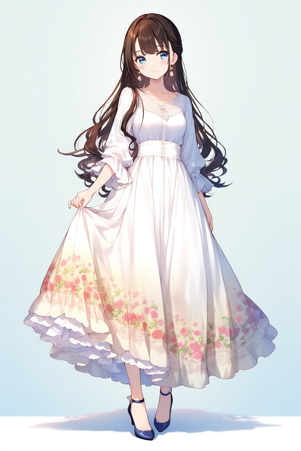 ロングスカート。