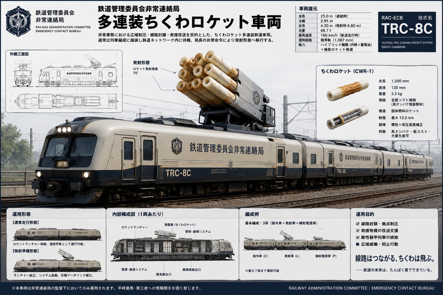 聖薔薇学園編〜多連装ちくわロケット車両〜