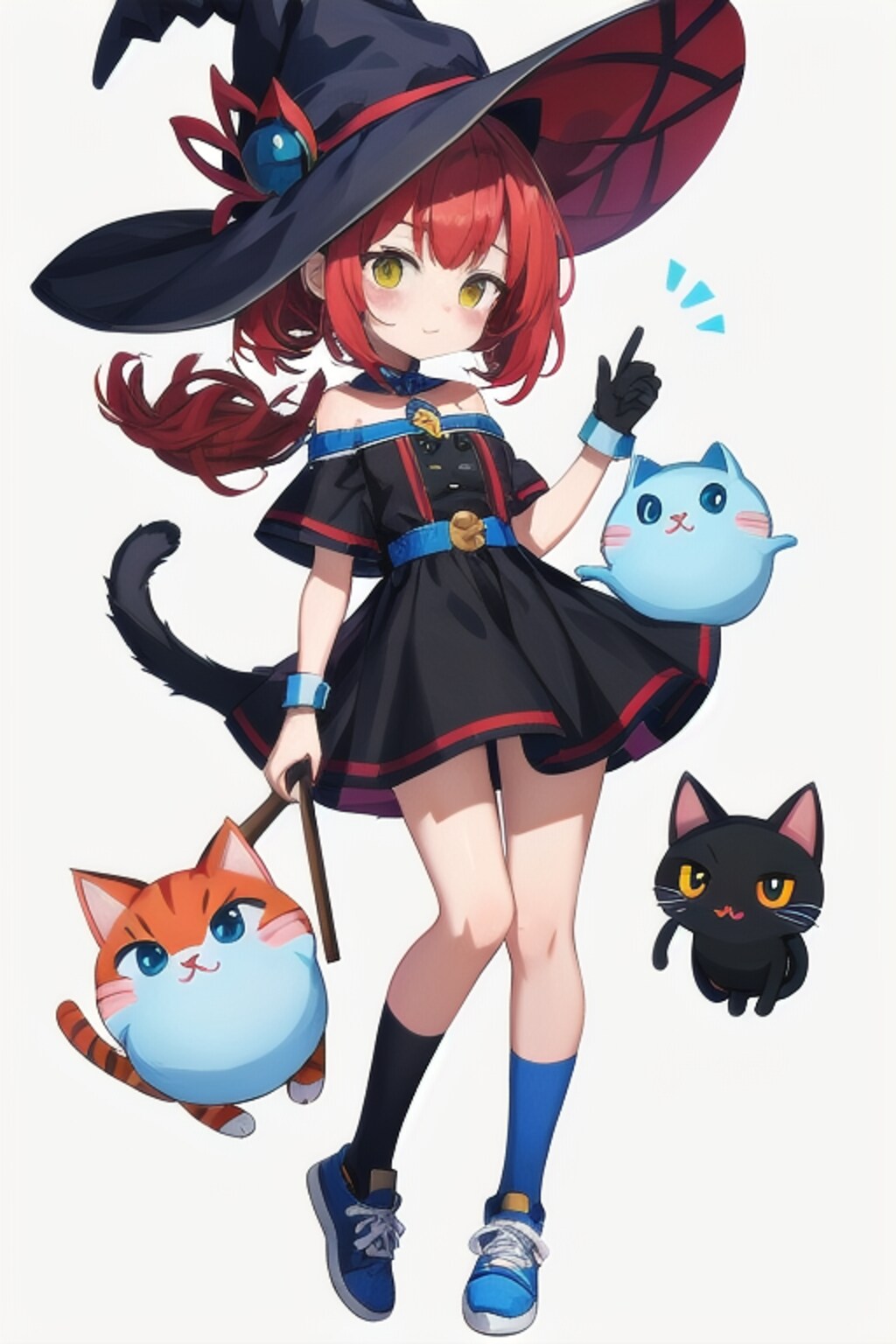 魔女と猫達