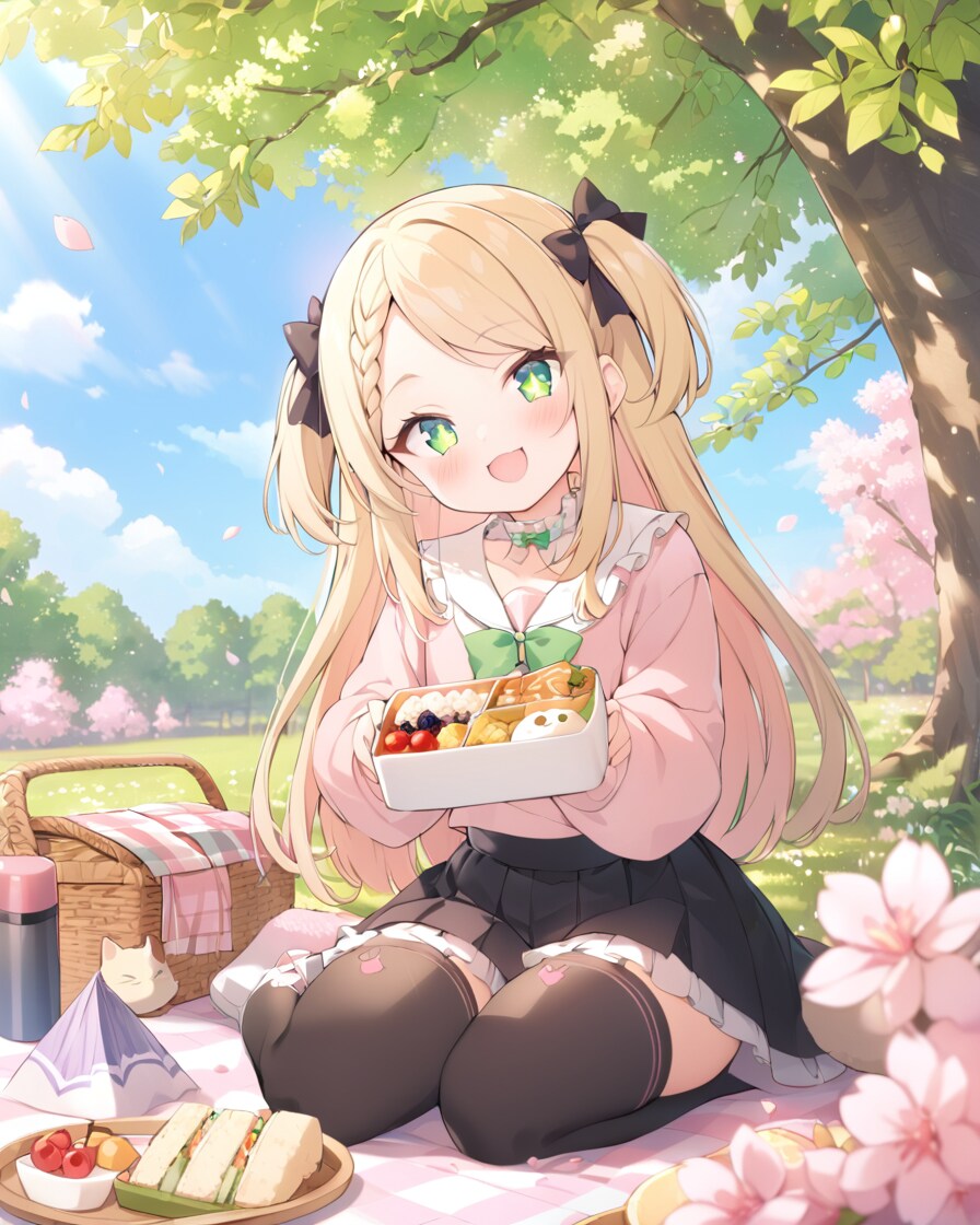 いっしょに食べよっ！ | の人気AIイラスト・グラビア