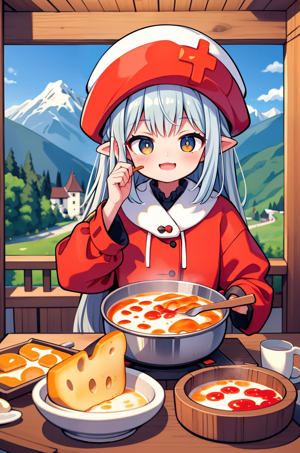 スイスで食べ歩き