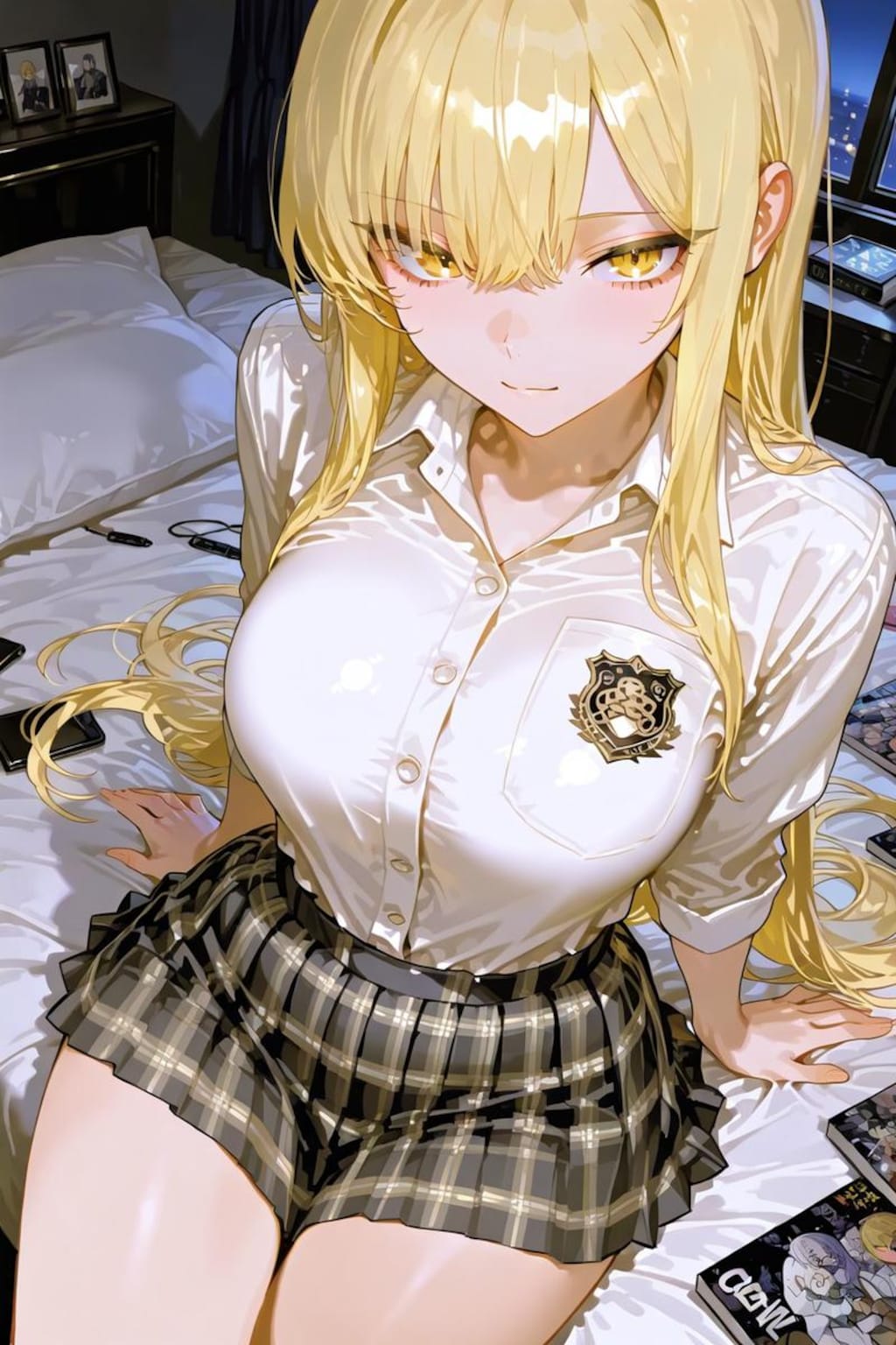 クラスの1軍ギャルがオタク君の部屋でS◯X