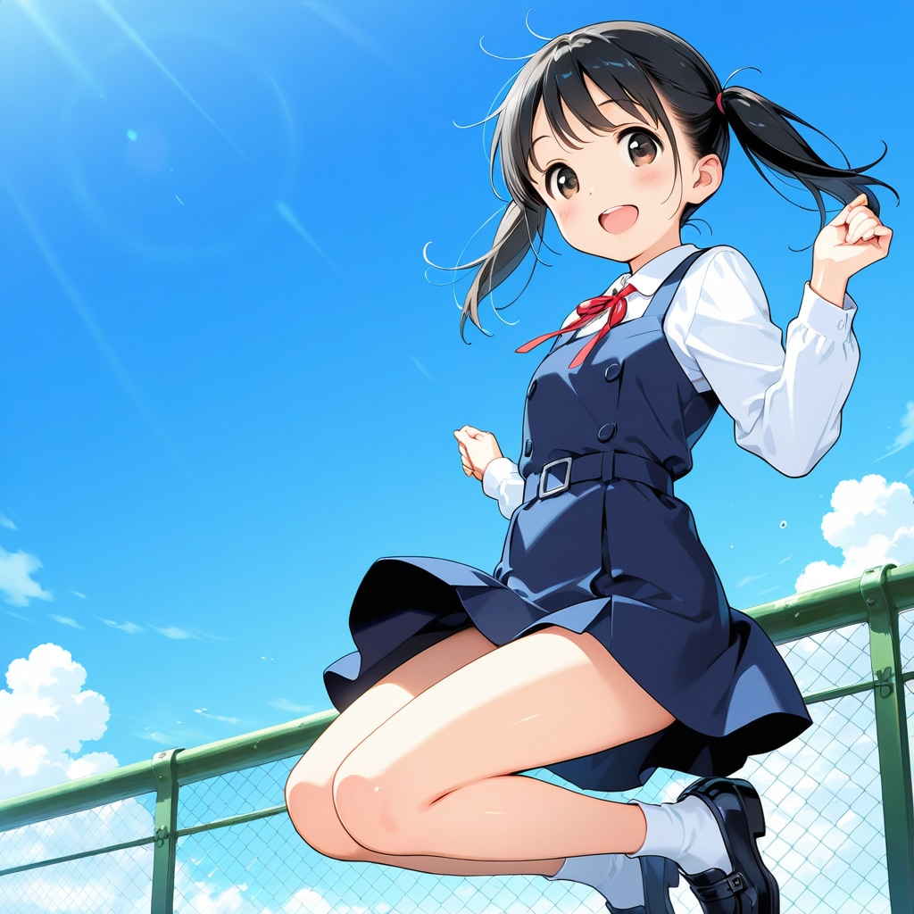 ぴょんっ