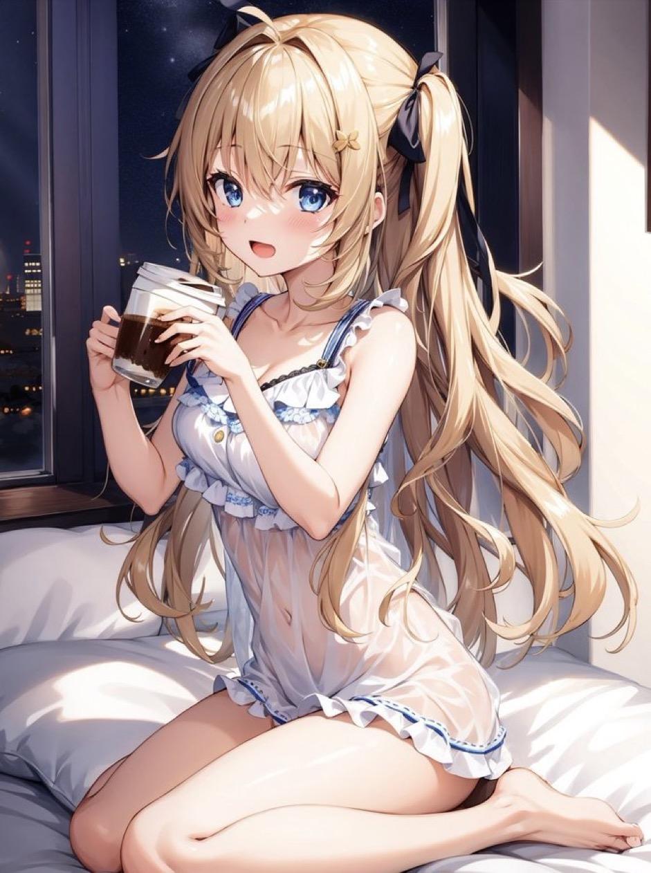 コーヒーの日記念イラスト