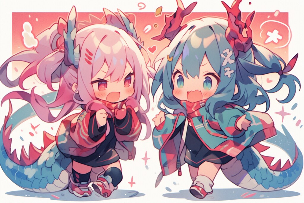 辰年ちゃん達は踊りたい